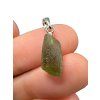 Silver moldavite pendant 0,8g