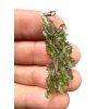 Silver moldavite pendant 3,13g