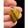 Silver tiger's eye pendant
