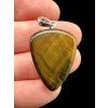 Silver tiger's eye pendant
