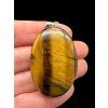 Silver tiger's eye pendant