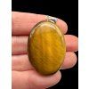 Silver tiger's eye pendant