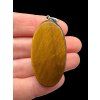 Silver tiger's eye pendant