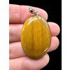 Silver tiger's eye pendant