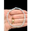 Aquamarine Bracelet 4 mm – Faceted Beads