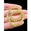 Olivine bracelet 4 mm – Faceted Beads