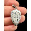 Silberanhänger aus dendritischem Opal