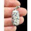 Silver pendant made of dendritic opal