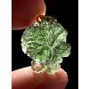 Gold-plated moldavite pendant 3g