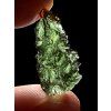 Gold-plated moldavite pendant 2,42g