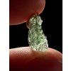 Gold-plated moldavite pendant 0,81g