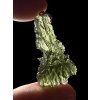 Moldavite pendant plated with rose gold 4,1g