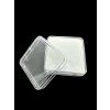 White sqaure box for mineral samples
