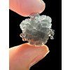 Silberring aus slowakischem Obsidian