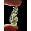 Gold moldavite pendant 3,7g