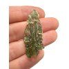 Gold moldavite pendant 4,5g from Besednice Jezkovna