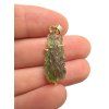 Gold moldavite pendant 1,83g
