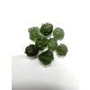 A bead made of raw moldavite – random piece