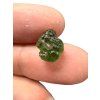 Perle aus rohem Moldavit 0,7g