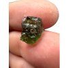 A bead made of raw moldavite 0,5g