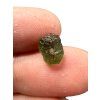 A bead made of raw moldavite 0,38g