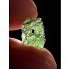 Perle aus rohem Moldavit 0,62g