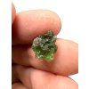 A bead made of raw moldavite 0,78g