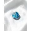 Faceted blue topaz from Brazil 17,4ct