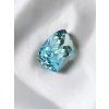 Faceted blue topaz from Brazil 10ct
