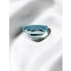 Facettierter blau Topas aus Brasilien 11,1ct