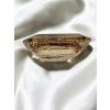 Facettierter Racuhquarz mit Rutil aus Brasilien 43ct