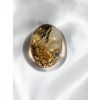 Faceted smoky quartz with rutile from Brazil 40,5ct