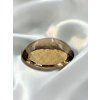 Faceted smoky quartz with rutile from Brazil 40,5ct