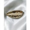 Faceted smoky quartz with rutile from Brazil 31ct