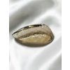 Faceted smoky quartz with rutile from Brazil 31ct