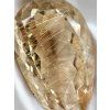 Facettierter Racuhquarz mit Rutil aus Brasilien 31ct