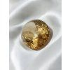 Faceted smoky quartz with rutile from Brazil 31,7ct