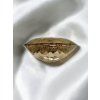 Faceted smoky quartz with rutile from Brazil 31,7ct