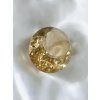 Faceted smoky quartz with rutile from Brazil 28,8ct