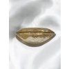 Faceted smoky quartz with rutile from Brazil 28,8ct