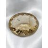Facettierter Racuhquarz mit Rutil aus Brasilien 28,8ct