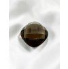 Faceted smoky quartz from Brazil 6,45ct – checkerboard cut