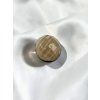 Flat-backed faceted smoky quartz from Brazil 6,45ct