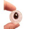 Flat-backed faceted smoky quartz from Brazil 7,05ct