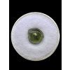 Moldavit-Perle mit gebohrtem Loch
