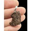 Silberanhänger mit Steinmeteorit NWA X 3g