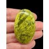 Green opal cabochon – Peru