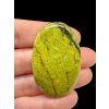Green opal cabochon – Peru