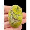 Green opal cabochon – Peru