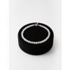 Achat-Armband – facettierte - 4 mm-Perlen – Verschluss aus 925er Silber
